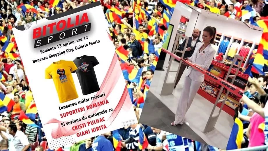 Bitolia Sport dă startul spre EURO cu noile tricouri „Suporteri România”! Germania, venim! Hai România!