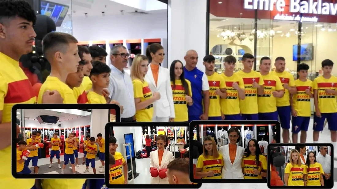 Bitolia Sport, alături de Federația Română de Box la lansarea noilor echipamente! Cum arată tricourile cu care pugiliștii români vor lupta la Napoli