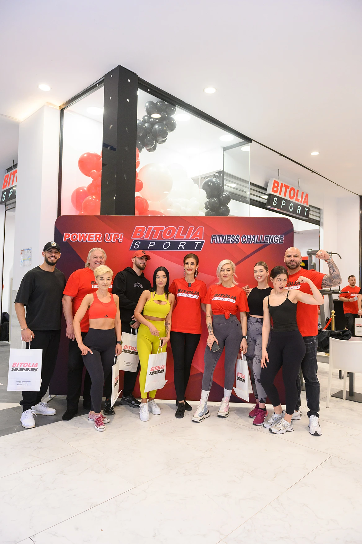 Bitolia Sport lanseaza linia de echipamente de fitness la magazinul din Baneasa Mall printr-un concurs inedit cu premii