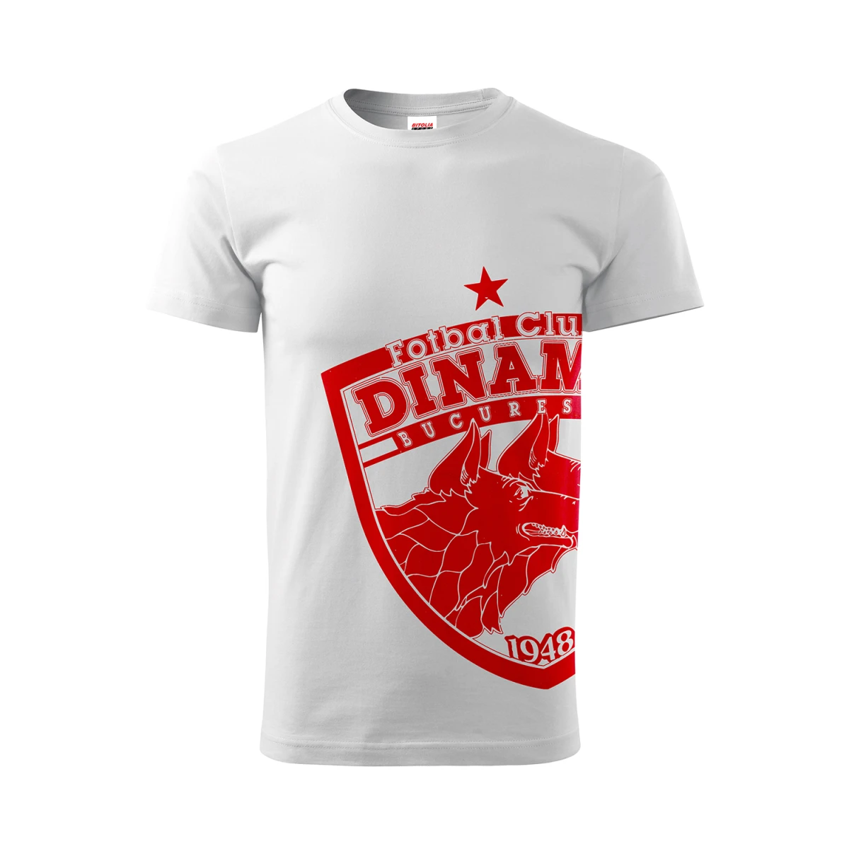 Tricou DINAMO Alb