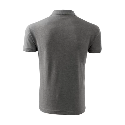 Tricou SIMPLU CU GULER - GRI