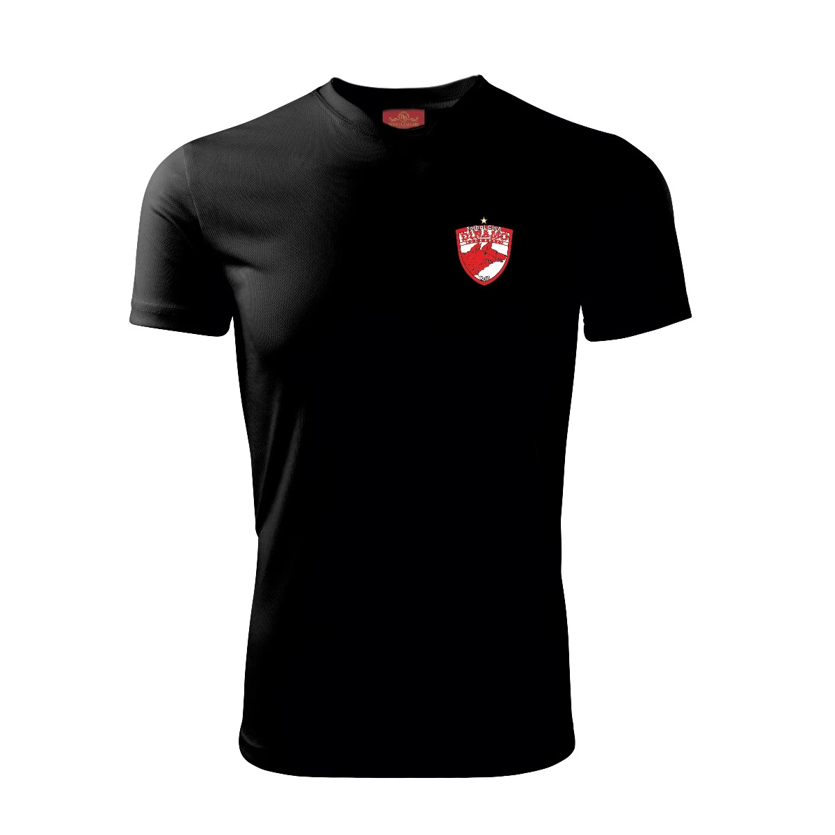 Tricou SIMPLU FĂRĂ GULER - NEGRU