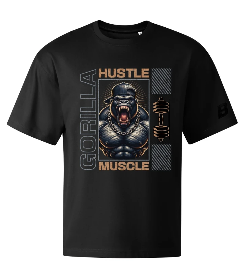 Tricou NEGRU HUSTLE