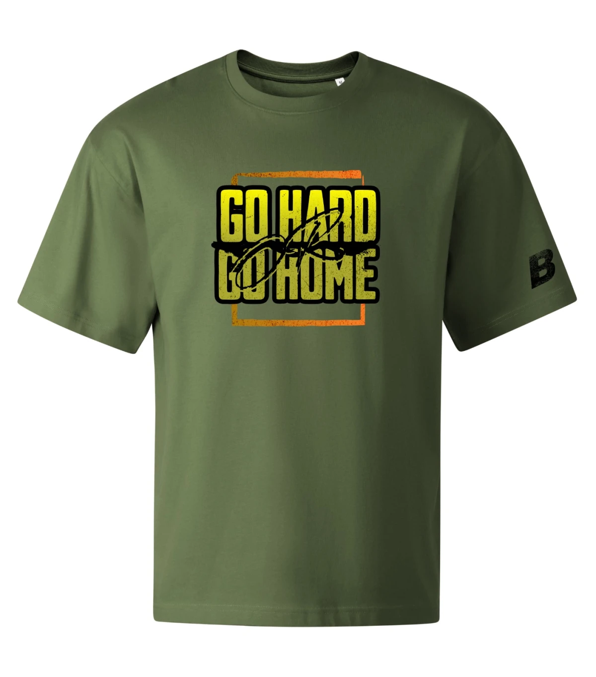 Tricou VERDE GO HARD