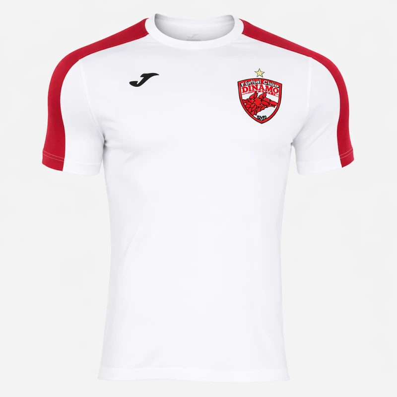 Tricou CU MANECA SCURTA ACADEMY III ALB ROSU