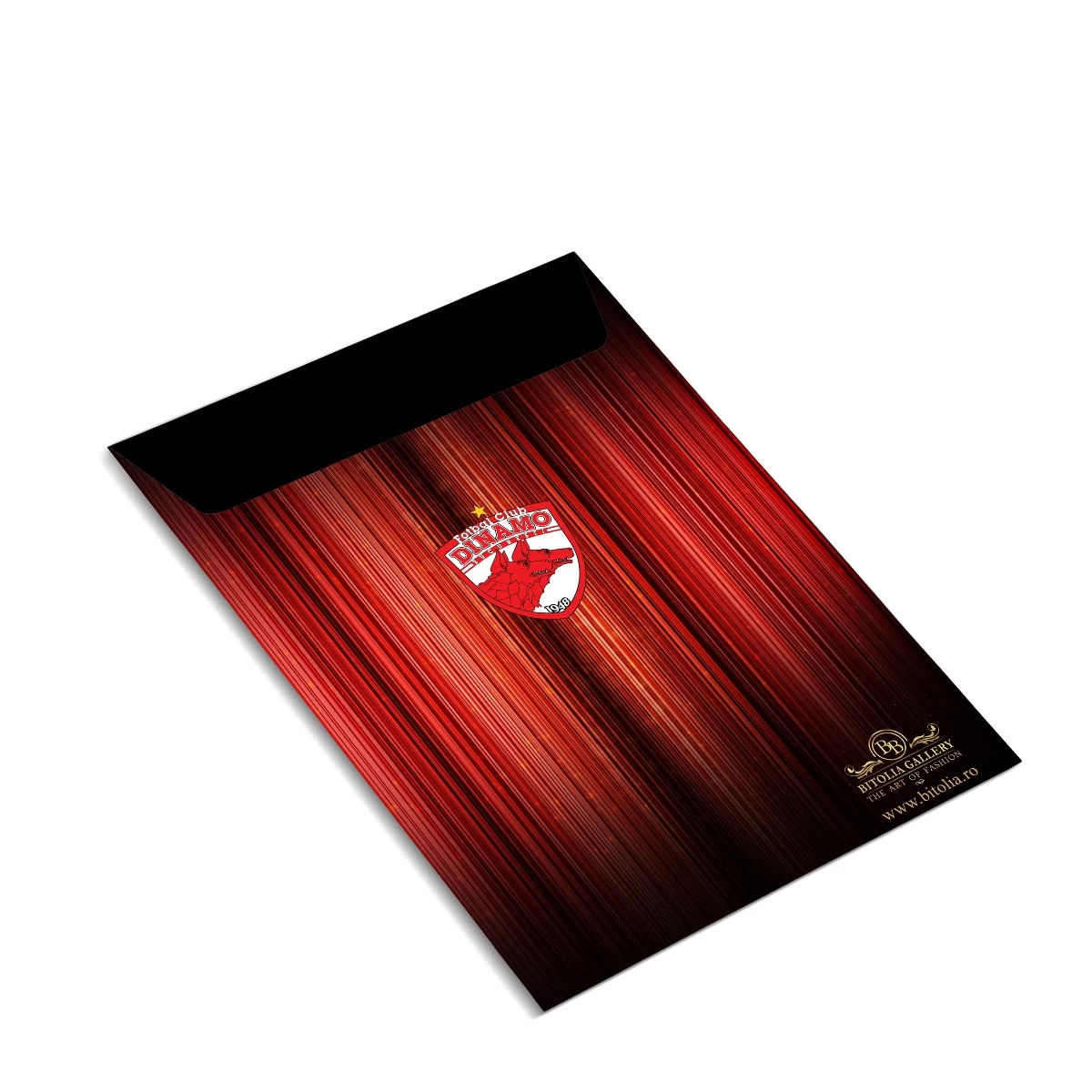 Ambalare cadou - plic personalizat DINAMO