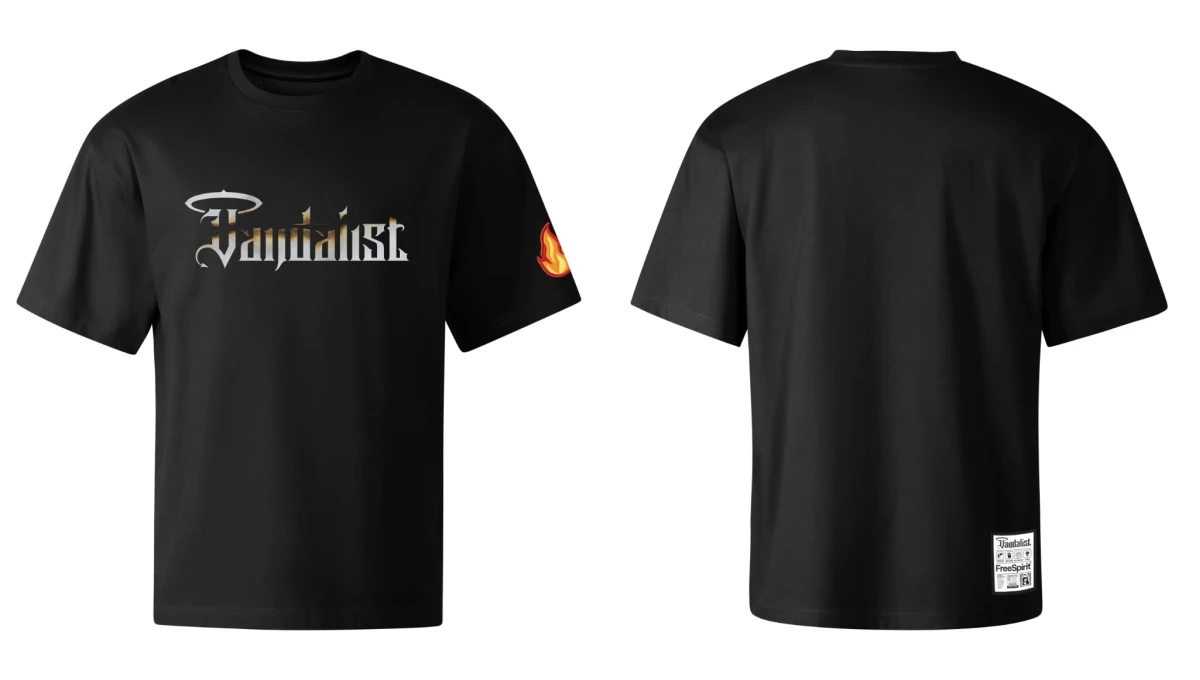Tricou VANDALIST NEGRU